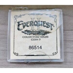 Everquest II Kingdom Sky. Collector's Series Coin 3 86514